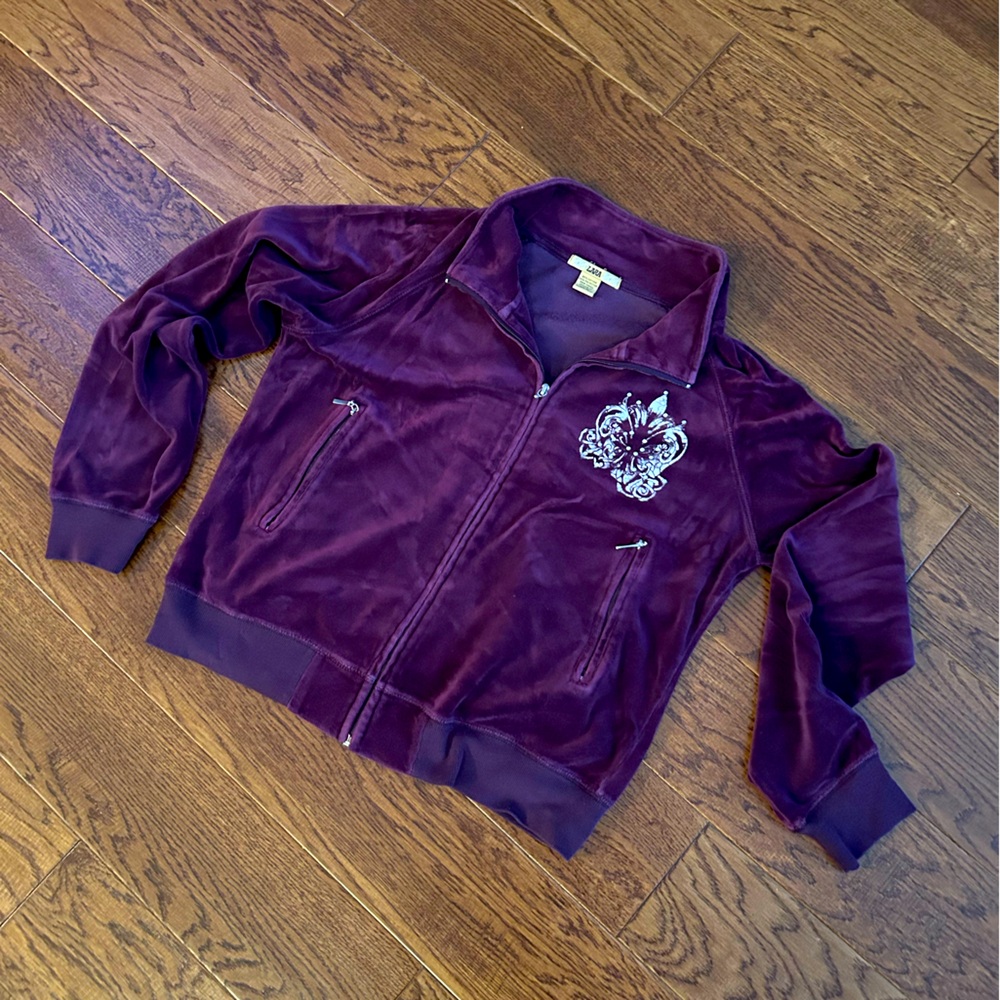 Deep purple hoodie